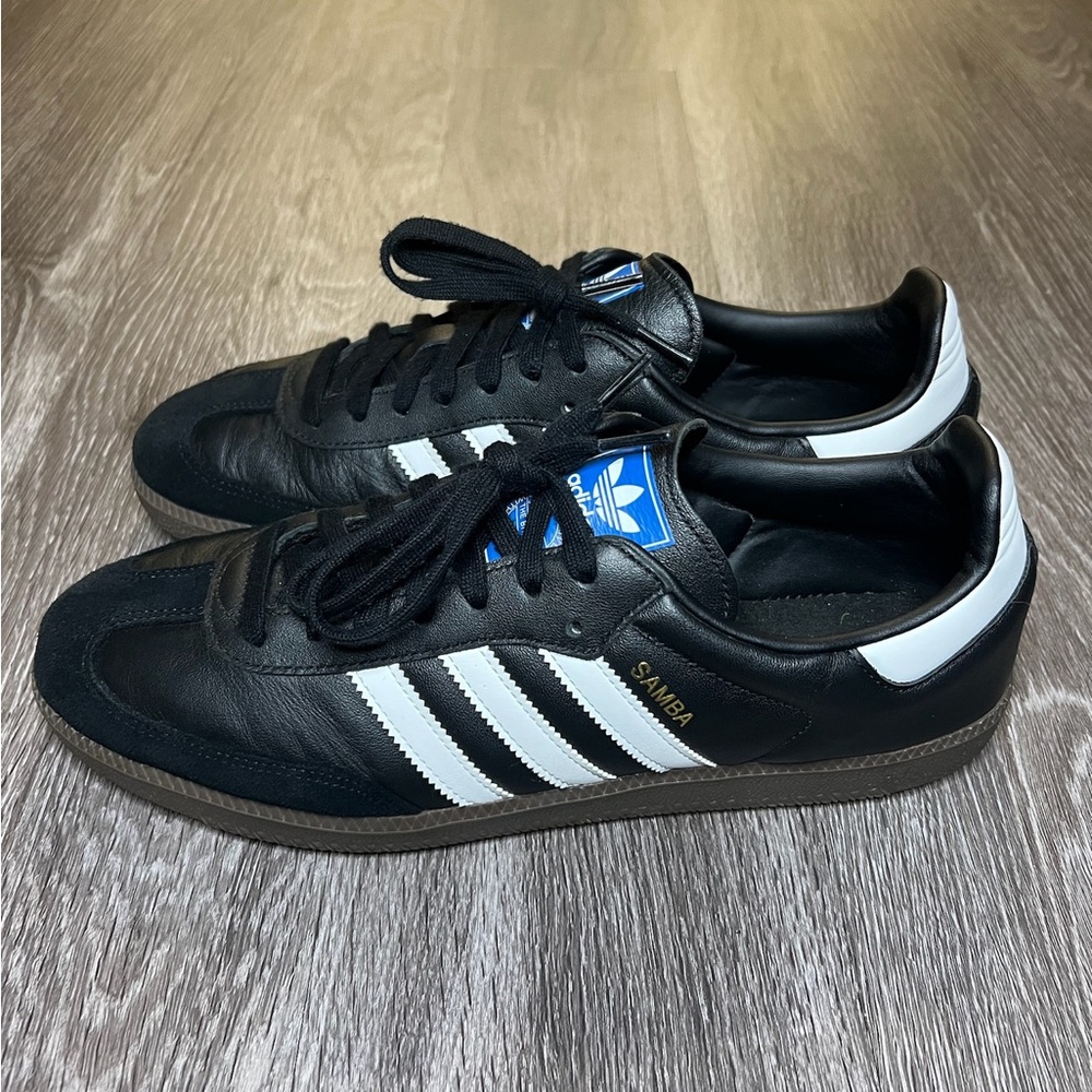 adidas Men’s Samba OG Black Gum size 12 - Picture 3 of 7
